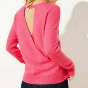 Loft beautiful pink sweater